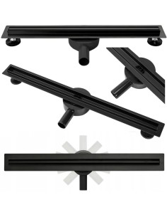 Odpływ Liniowy Neo Pro Slim Black Czarny
