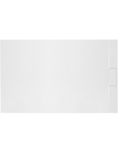 Brodzik Prysznicowy Bazalt White 80 x 100 cm Biały