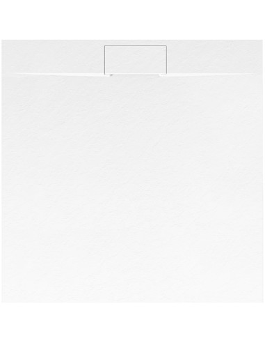 Brodzik Prysznicowy Bazalt White 90 x 90 cm Biały