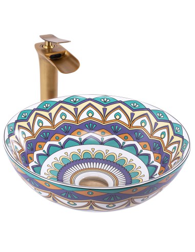Umywalka Ceramiczna Okrągła Aztec