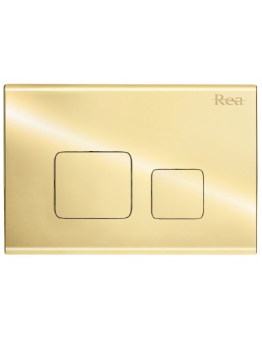 Przycisk Spłukujący WC REA F Light Gold Złoty