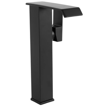 Bateria Umywalkowa Kent Czarna Wysoka