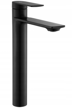 Bateria Umywalkowa Storm Czarna Wysoka