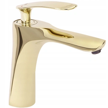 Bateria Umywalkowa Orbit Złota Niska