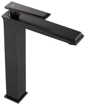 Bateria Umywalkowa Romano Czarna Postarzana Wysoka