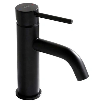 Bateria Umywalkowa Lungo Czarna Niska