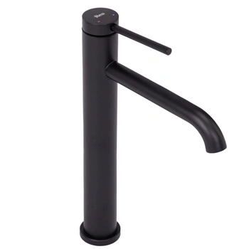 Bateria Umywalkowa Clif Czarna Wysoka