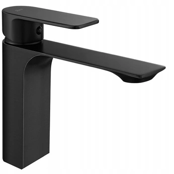 Bateria Umywalkowa Urban Czarna Niska