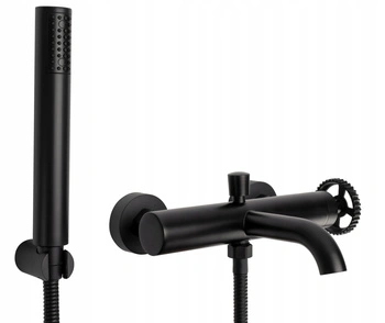 Bateria Wannowa Ścienna Vertigo Czarna