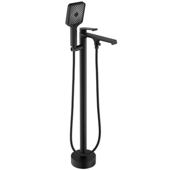 Bateria Wannowa Podłogowa Hass Czarna