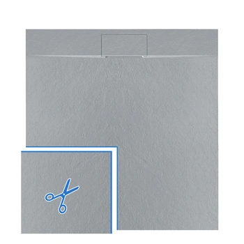 Brodzik Prysznicowy Bazalt Grey 90x90 cm