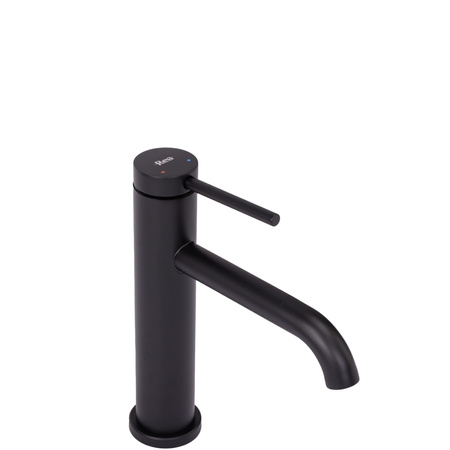 Bateria Umywalkowa Clif Czarna Niska