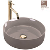 Umywalka Nablatowa Sami Beige Shiny