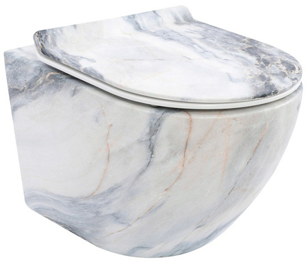 Misa WC Podwieszana Carlos Slim Rimless Granit Matt