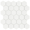 Mozaika Dekoracyjna Hexagon 133422 Biała