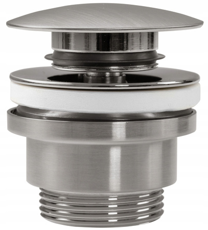 Korek Umywalkowy Uniwersalny Klik-Klak Nikiel Szczotkowany