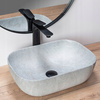 Umywalka Nablatowa Livia Grey Mat
