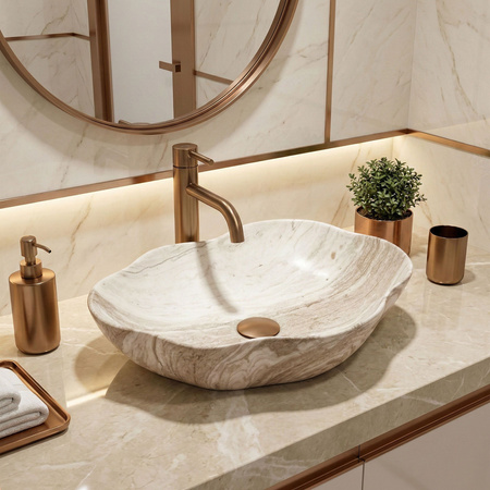 Umywalka Pearl Saturn - Nablatowa