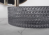 Umywalka Nablatowa Szklana Cristal 35 Black