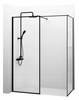 Kabina Prysznicowa BLER Czarna Walk-In