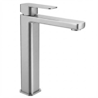 Bateria Umywalkowa Arlo Nikiel Szczotkowany Wysoka