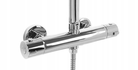 Zestaw Natryskowy Tom Chrome Termostat