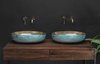 Umywalka Nablatowa Margot Blue Gold