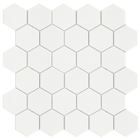 Mozaika Dekoracyjna Hexagon 133422 Biała