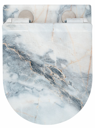 Misa WC Podwieszana Carlos Slim Rimless Granit Shiny