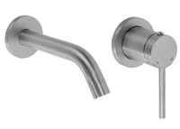 Bateria Umywalkowa Podtynkowa Clif Nikiel Szczotkowany