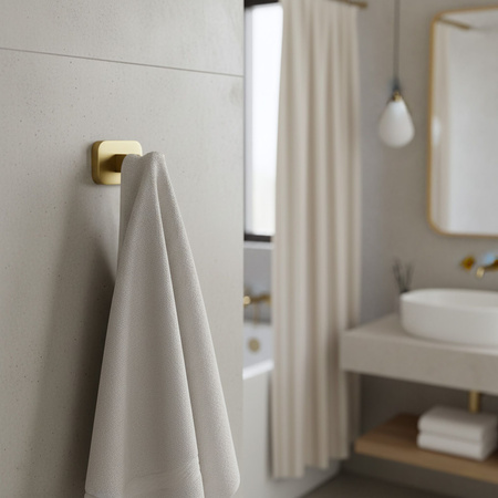 Wieszak Łazienkowy Nico 5905 Złoty Szczotkowany