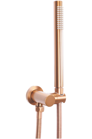 Zestaw Wannowo Prysznicowy Podtynkowy Lungo Miedź Szczotkowana