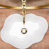 Umywalka Nablatowa Pearl White