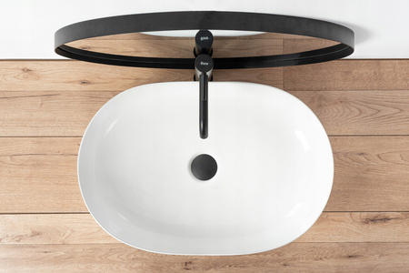 Umywalka Ceramiczna Nablatowa Cleo