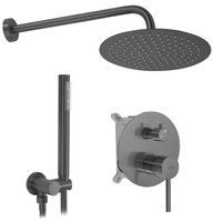 Zestaw Natryskowy Podtynkowy Lungo Tytan + BOX