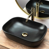 Umywalka Nablatowa Belinda Black Mat