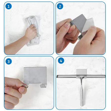 Ściągaczka Łazienkowa Czarna