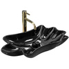 Umywalka Nablatowa Infinity Black + Korek