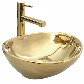 Umywalka Nablatowa Sofia Gold