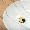 Umywalka Nablatowa Greta 65 Bianco Shiny