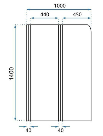Parawan Nawannowy Składany Agat Szczotkowany Złoty 100 cm