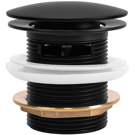 Korek Wannowy Uniwersalny Klik-Klak Czarny