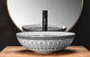 Umywalka Nablatowa Arte 40 Dark Grey