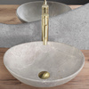 Umywalka Nablatowa Sofia Beige Matt