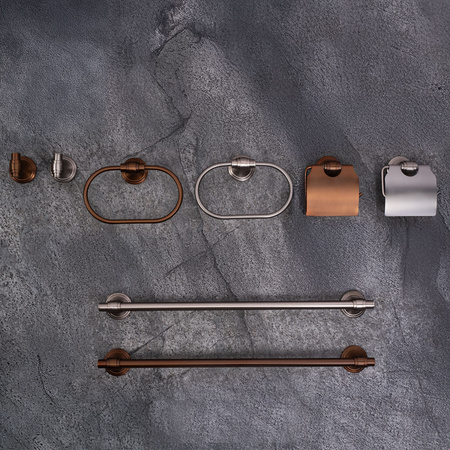 Wieszak Łazienkowy Aristo 16101 Złoty Szczotkowany