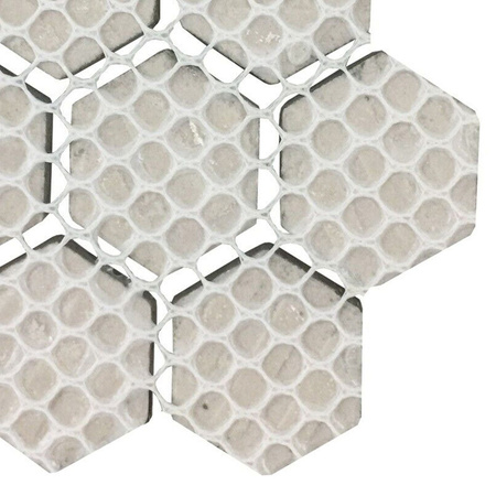 Mozaika Dekoracyjna Hexagon 133422 Biała
