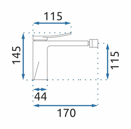 Bateria Bidetowa Soul Czarna