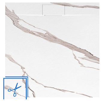 Brodzik Prysznicowy Bazalt Carrara White