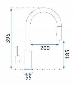 Bateria Kuchenna Fresh Nikiel Szczotkowany