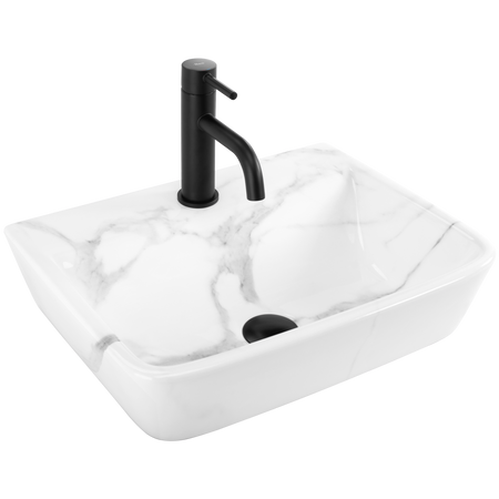 Umywalka Nablatowa Przyścienna Altea Cloudy